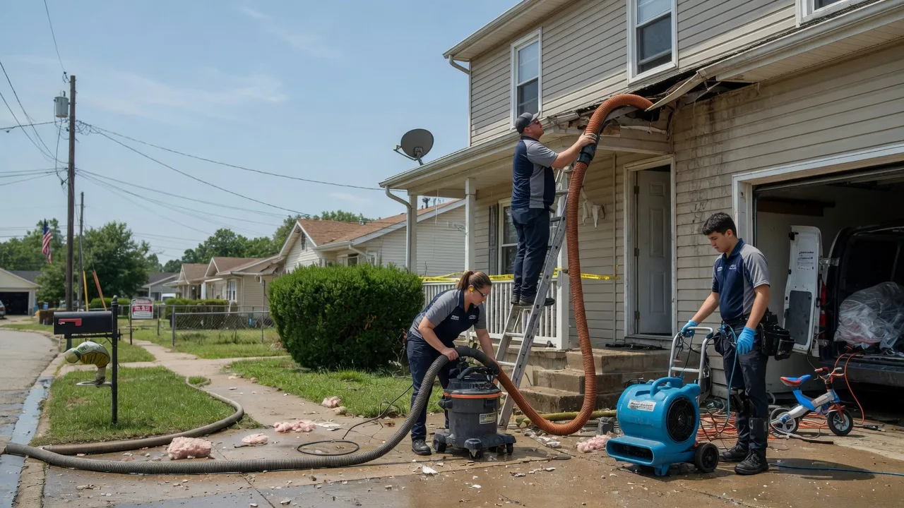 Water Damage Restoration in Tamaroa, IL near me